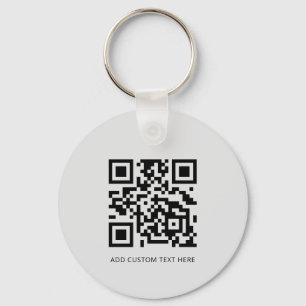 Professionele Moderne zakelijke QR-code voor profe Sleutelhanger