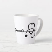 Professionele Mok met cadeaus voor de gezondheidsz (Rechterhoek)