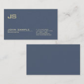 Professionele monogram Premium - Parelfinger Moder Visitekaartje (Voorkant / Achterkant)