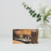 Professionele muziekopnamStudio Visitekaartje (Staand voorkant)