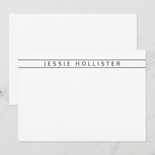 Professionele naam (Voorkant / Achterkant)