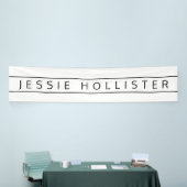 Professionele naam spandoek (Beurs)