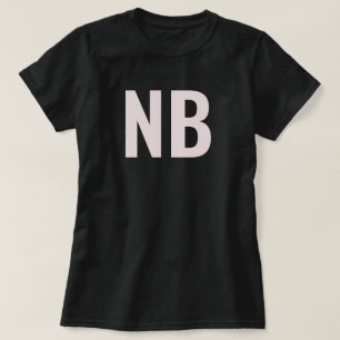 Professionele nagelsalon Modern minimalistisch per T-shirt