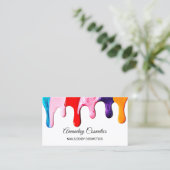 Professionele, Nail Artist-technicus Liquid Driver Visitekaartje (Staand voorkant)