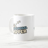 Professionele napper Mok – Schattigee Cartoon Beer (Voorkant links)