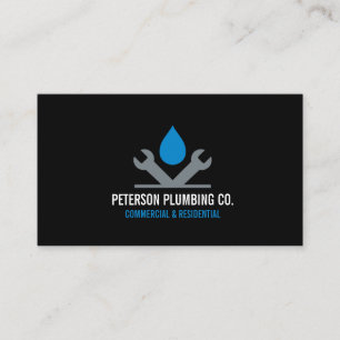 Professionele neerslagmoersleutel voor Logo Visitekaartje