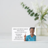 Professionele Ouderenzorg Foto Visitekaartje (Staand voorkant)