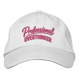 Professionele Overdenker Funny Humor Geborduurde Pet