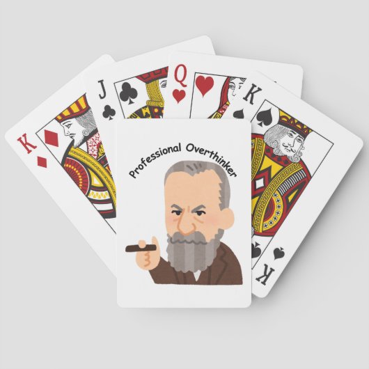Professionele overdenker pokerkaarten (Achterkant)