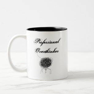 Professionele Overdenker Tweekleurige Koffiemok