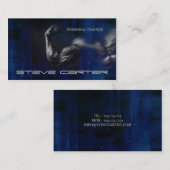 Professionele persoonlijke trainer/Bodybuildkaart Visitekaartje (Voorkant / Achterkant)