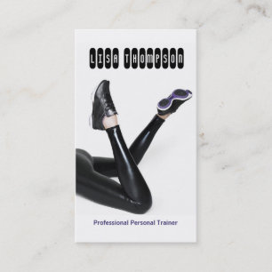 Professionele persoonlijke trainer/fitnesskaart visitekaartje