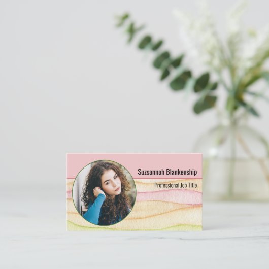 Professionele Persoonlijke Veiligheid Aangepaste R Visitekaartje (Staand voorkant)