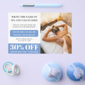 Professionele Photo Massage Therapeut Korting Flyer (Enkel)