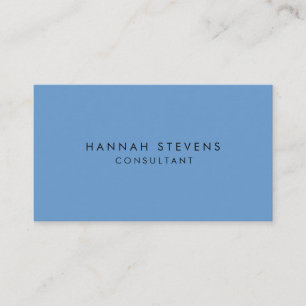 Professionele Plain Modern Minimalistisch Grijs Bl Visitekaartje