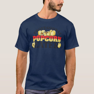 Professionele Popcorneter Ik Hou van Snacks Filmhi T-shirt