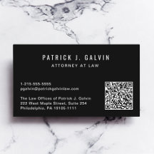 Professionele QR-code zwart