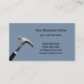 Professionele reparatie visitekaartje (Achterkant)