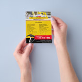 Professionele reparatieservice voor handyman en ve flyer (Hand)