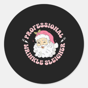 Professionele Rimpel Jager Botox Injector Verpleeg Ronde Sticker