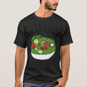 Professionele salade tosser t-shirt