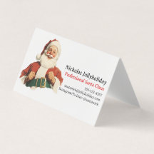 Professionele Santa Claus Retro Vintage Informal