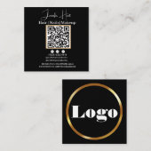 Professionele scanbare Visitekaartjes & QRcode (Voorkant / Achterkant)