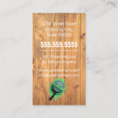 Professionele schilder en decorator visitekaartje (Achterkant)