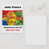 Professionele schilder | Schilderen & Decoreren Bu Visitekaartje (Voorkant / Achterkant)