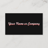 professionele schilder visitekaartje (Achterkant)