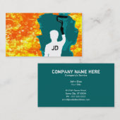 professionele schilder visitekaartje (Voorkant / Achterkant)