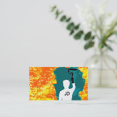 professionele schilder visitekaartje (Staand voorkant)