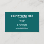 professionele schilder visitekaartje (Achterkant)