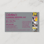 Professionele schoonmaak/Janitorial Housekeeping S Visitekaartje (Voorkant)