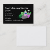 Professionele schoonmaak visitekaartje (Voorkant / Achterkant)