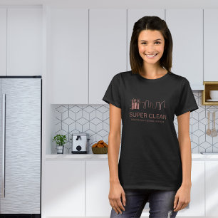 Professionele schoonmaakbeurten Residential Commer T-shirt