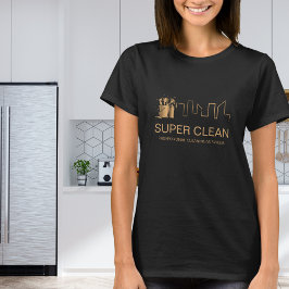 Professionele schoonmaakbeurten Residential Commer T-shirt
