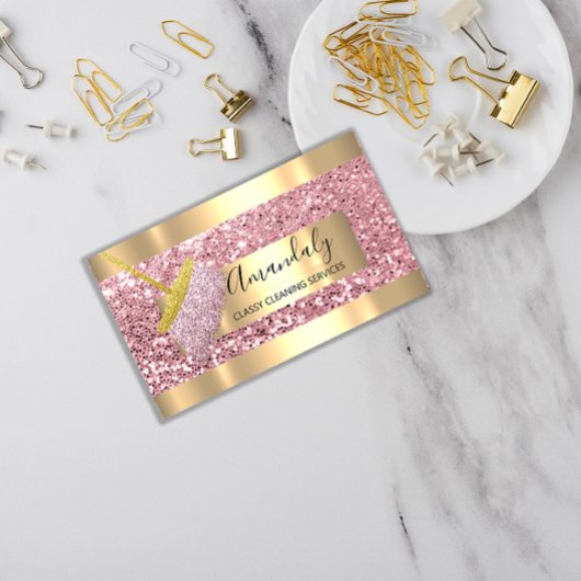 Professionele schoonmaakservice Maid House Keeping Visitekaartje