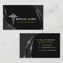Professionele Silver Medical Doctor Clinic Logo