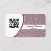 Professionele Sjabloon van de QR-code voor krotten Visitekaartje (Voorkant)