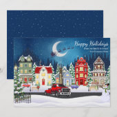 Professionele Sleep- en Hijsdienst Feestdagenkaart (Voorkant / Achterkant)