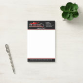 Professionele sleepvrachtwagenservice post-it® notes (Kantoor)