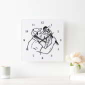 Professionele stekker vierkante klok (Huis)