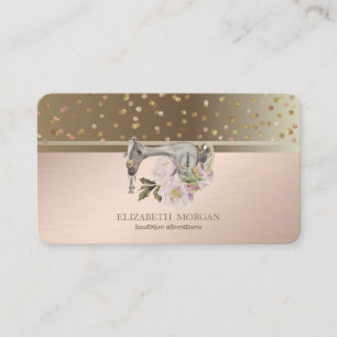 Professionele Stippen Confetti Bloem Borduurmachin Visitekaartje