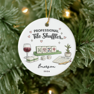 Professionele Tegel Shuffler Ornament
