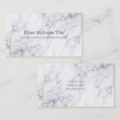 Professionele  Tegel Visitekaartjes (Voorkant / Achterkant)