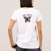 Professionele Therapie Gepersonaliseerde Boho Butt T-shirt (Achterkant)