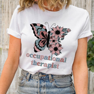 Professionele Therapie Gepersonaliseerde Boho Butt T-shirt