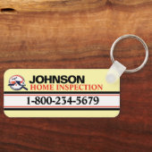 Professionele thuisinspectiedienst sleutelhanger (Voorkant)