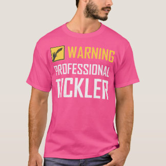Professionele tickler tickling kamp tickle meester t-shirt